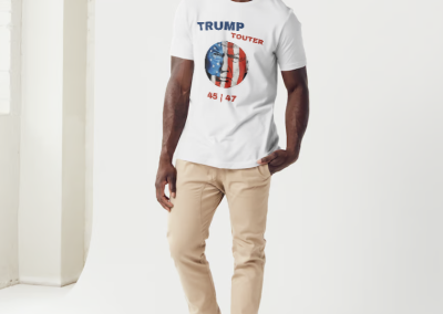 Trump Touter Tee standing
